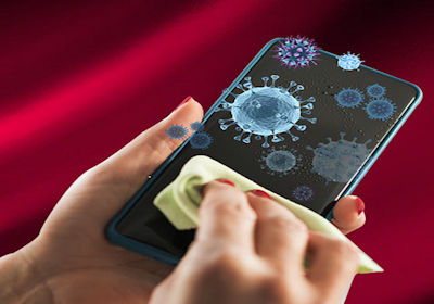 Jak se nenakazit u hraní na mobilu: dezinfekce