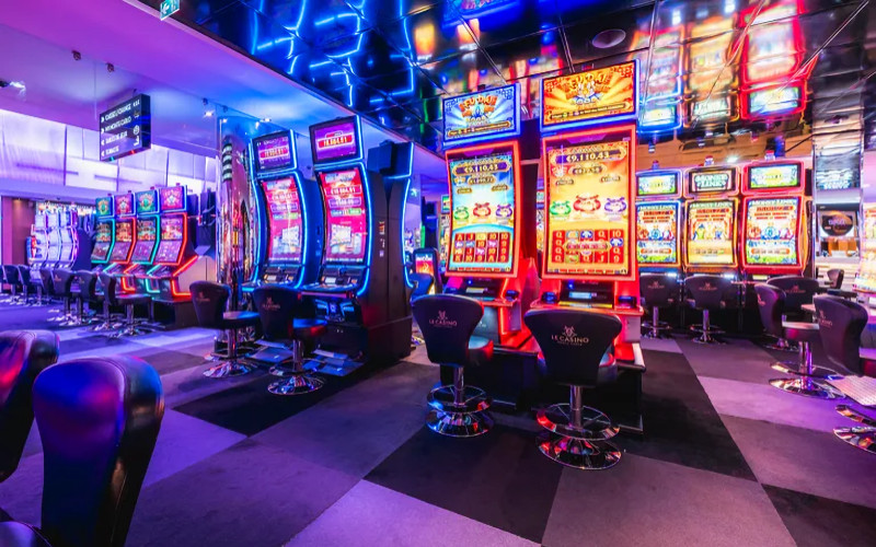 Výherní automaty v kasinu Monte-Carlo