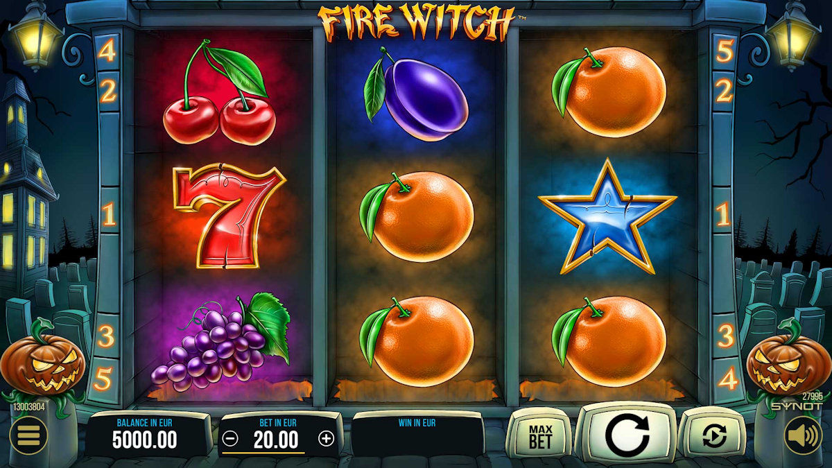 Vizuál hry Fire Witch od Synot Games