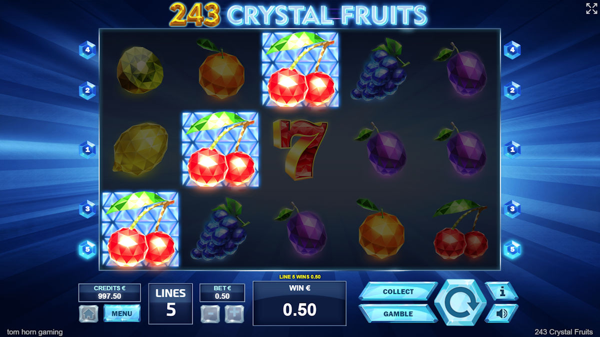 Vizuál hry 243 Crystal Fruits od Tom Horn